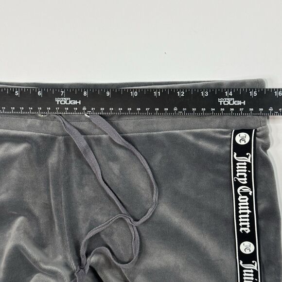 Y2K Vintage Juicy Couture‎ Velour Tracksuit Womens Size M Gray - Picture 5 of 7